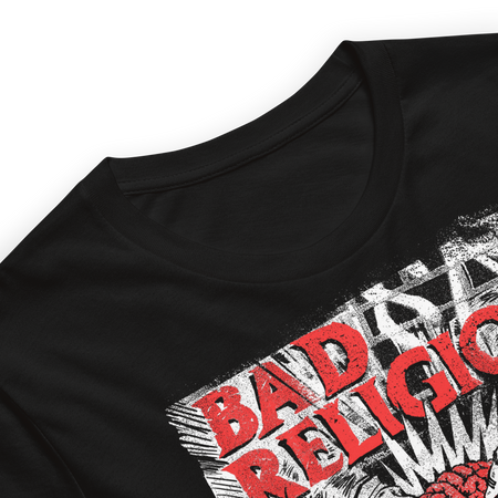 Stakes Bad Religion Brains T-Shirt Black