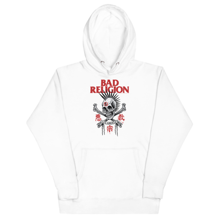 Stakes Bad Religion City of Angels Hoodie White
