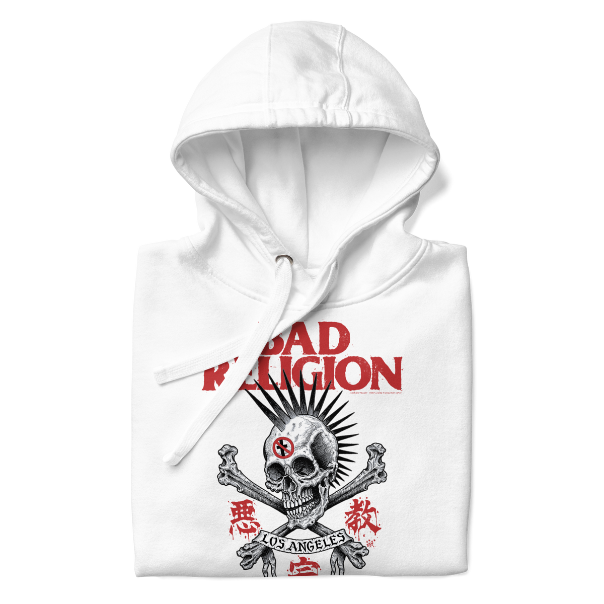 Stakes Bad Religion City of Angels Hoodie White