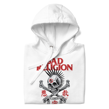 Stakes Bad Religion City of Angels Hoodie White