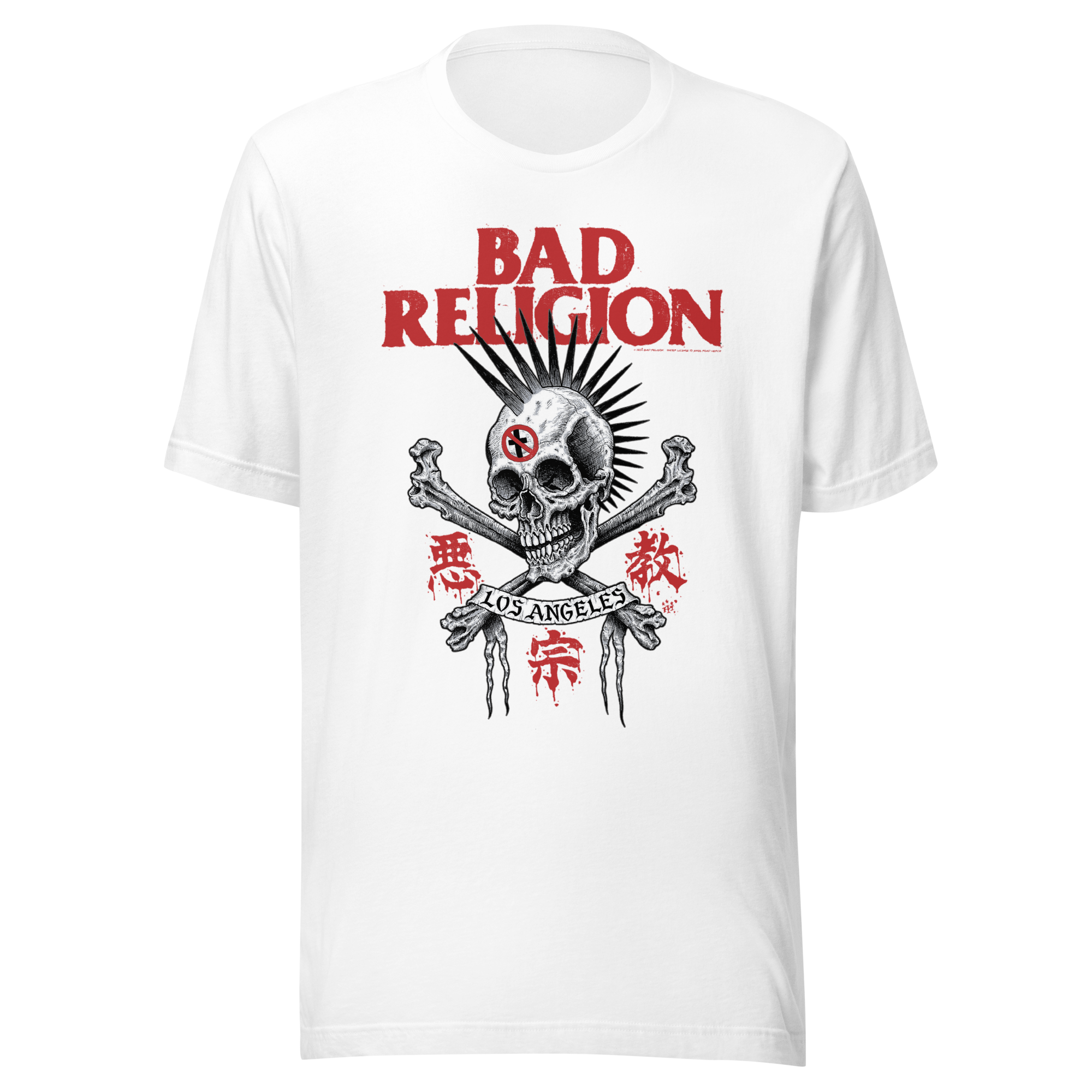 Stakes Bad Religion City of Angels T-Shirt White