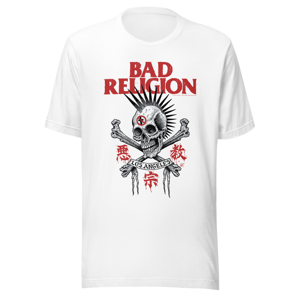 Stakes Bad Religion City of Angels T-Shirt White
