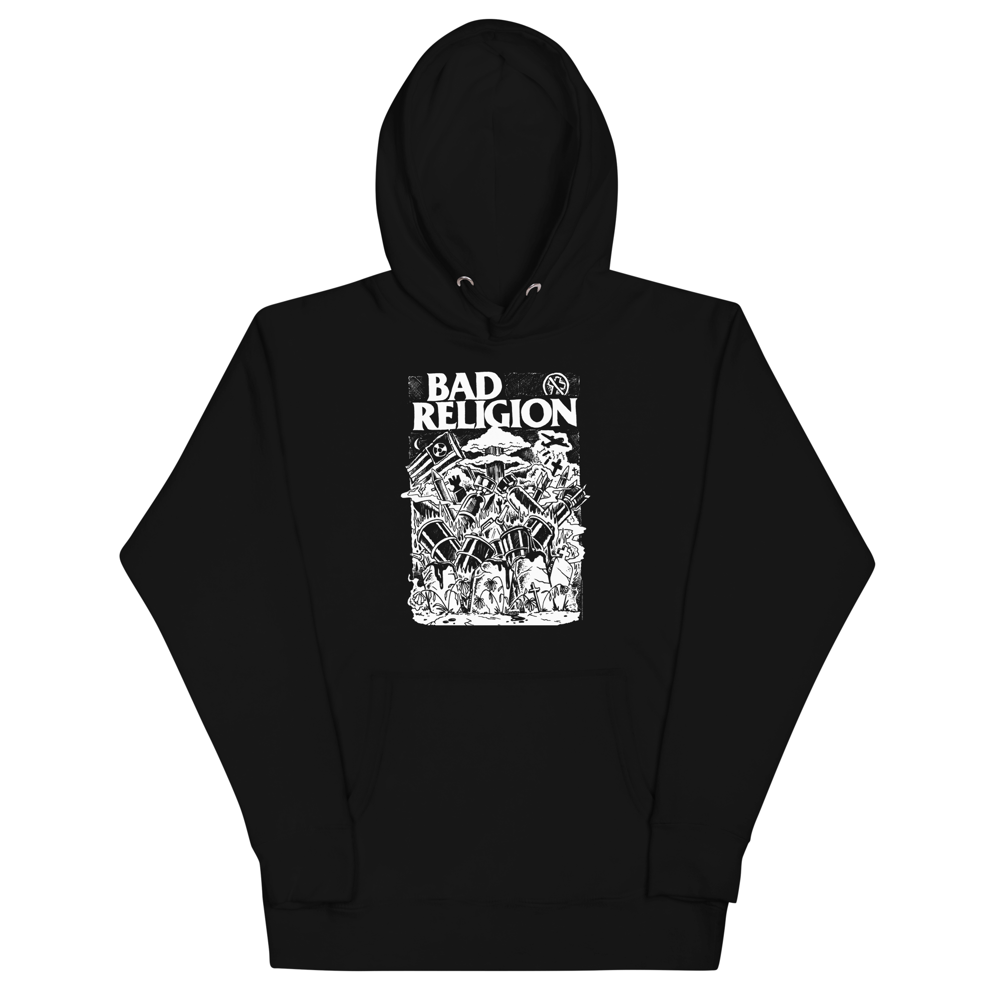 Stakes Bad Religion Doomsday Hoodie Black