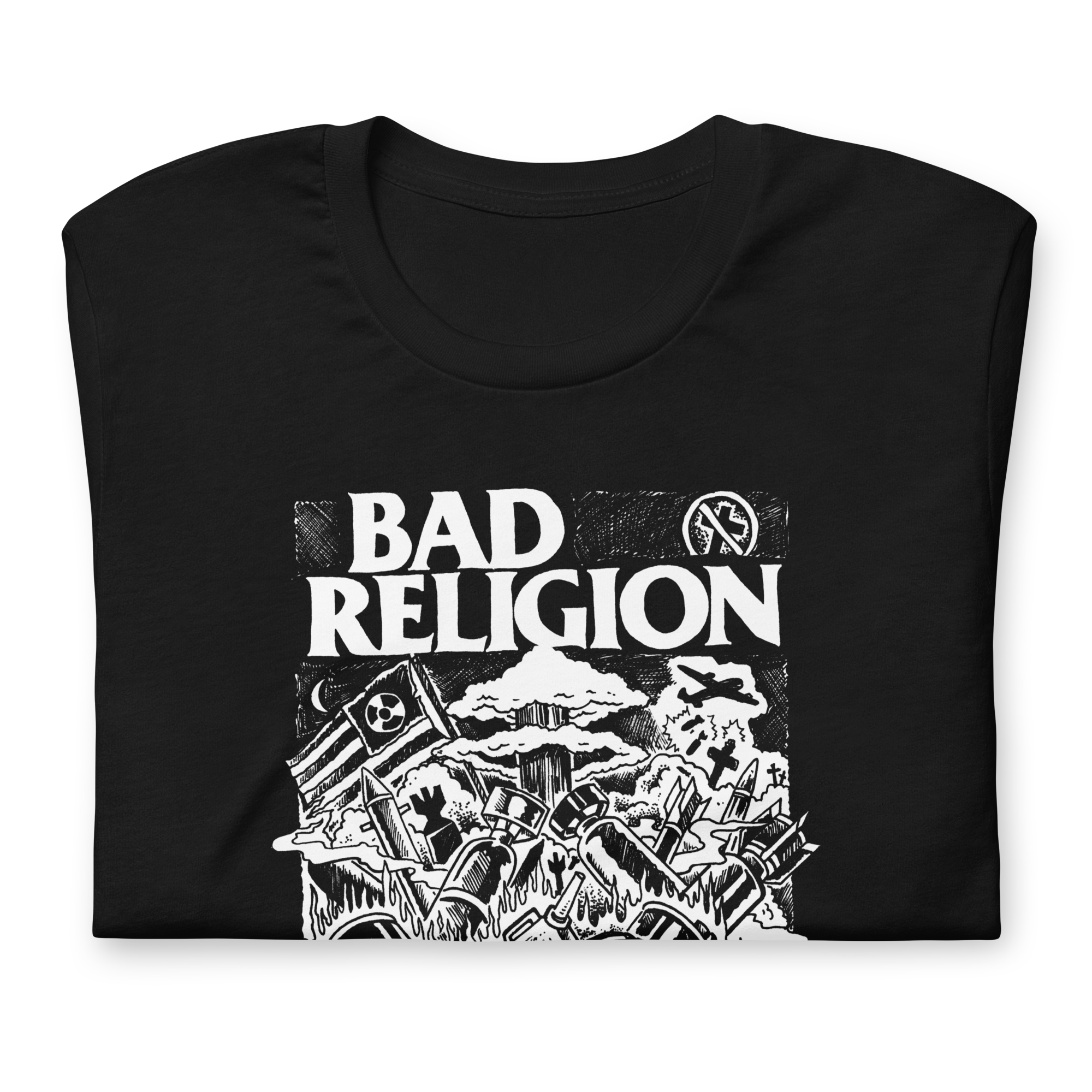 Stakes Bad Religion Doomsday T-Shirt Black