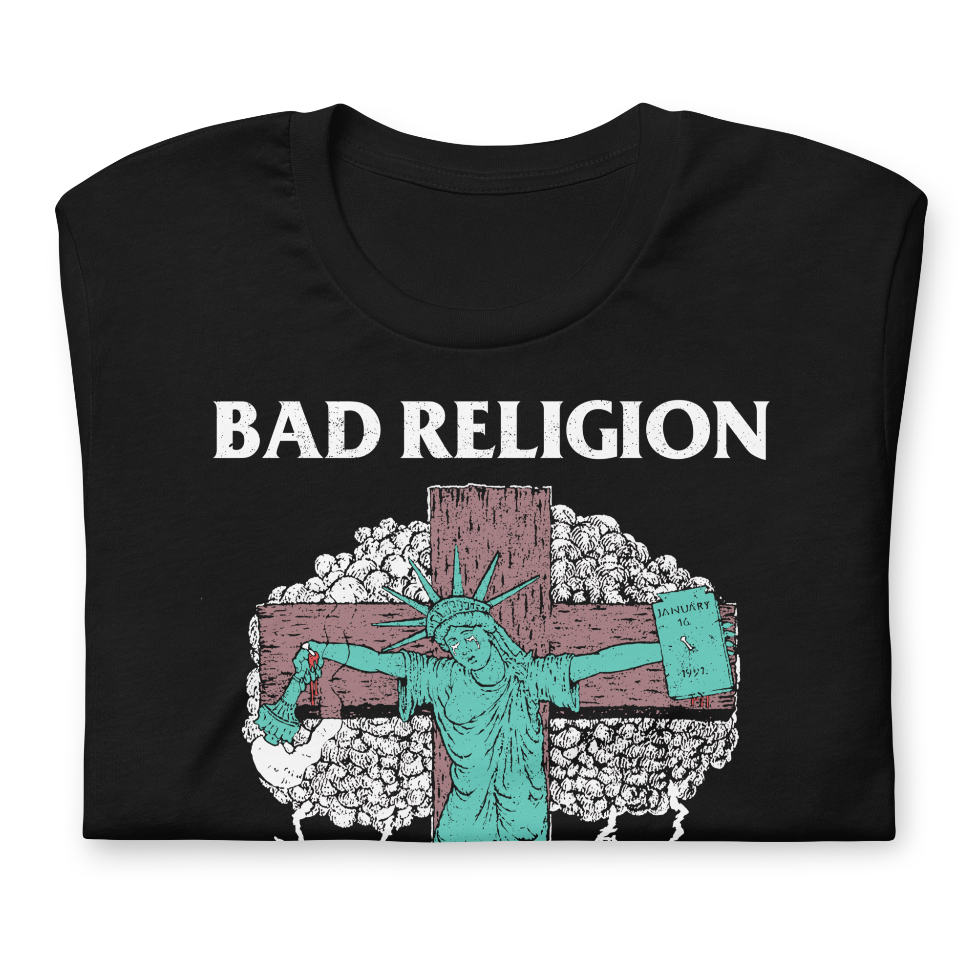 Stakes Bad Religion January 16th T-Shirt Black