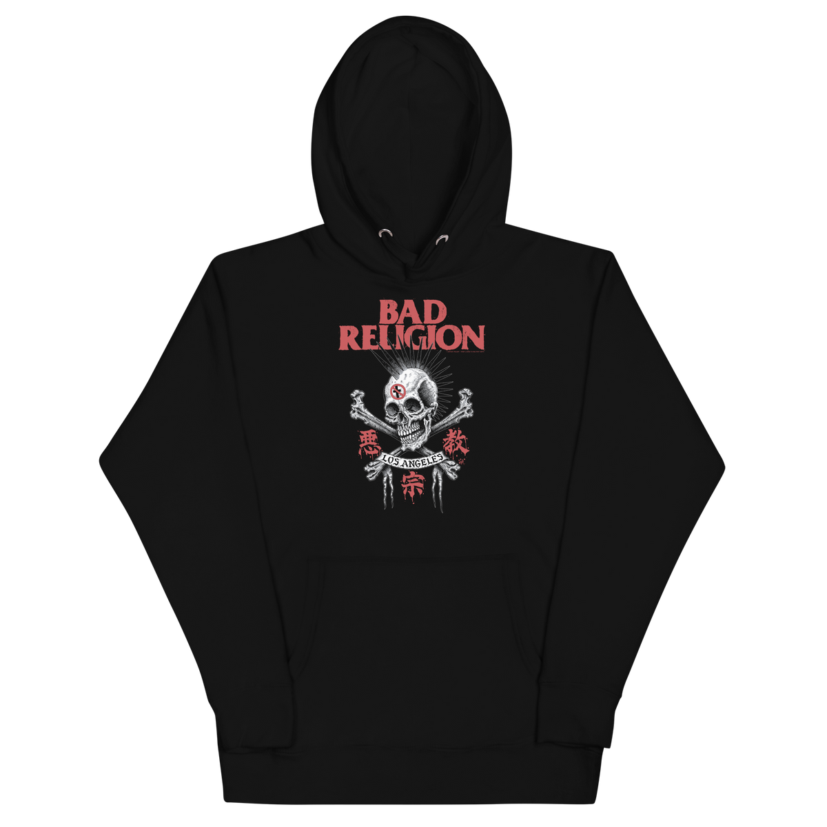 Stakes Bad Religion Los Angeles Finest Hoodie Black