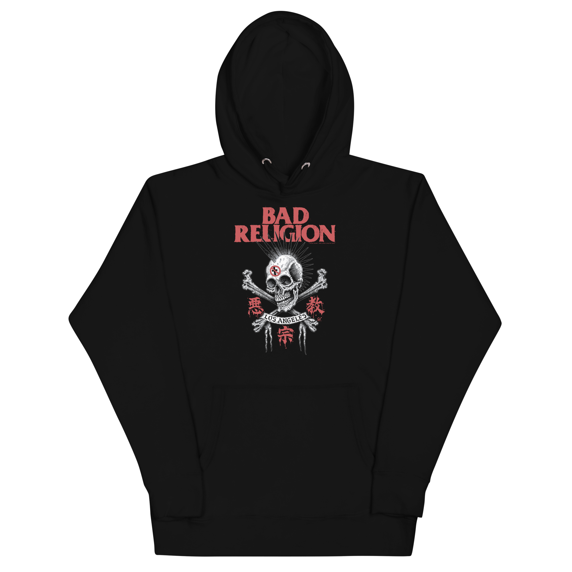 Stakes Bad Religion Los Angeles Finest Hoodie Black