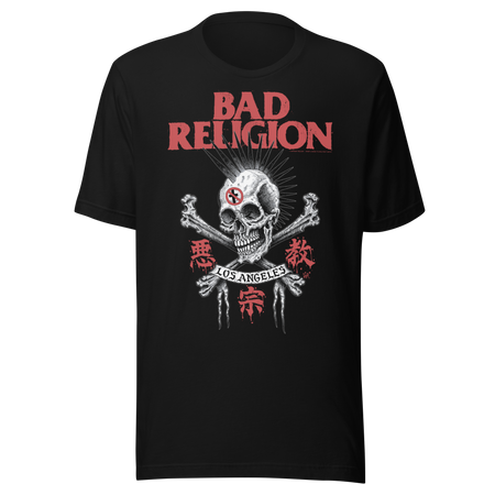 Stakes Bad Religion Los Angeles Finest T-Shirt Black