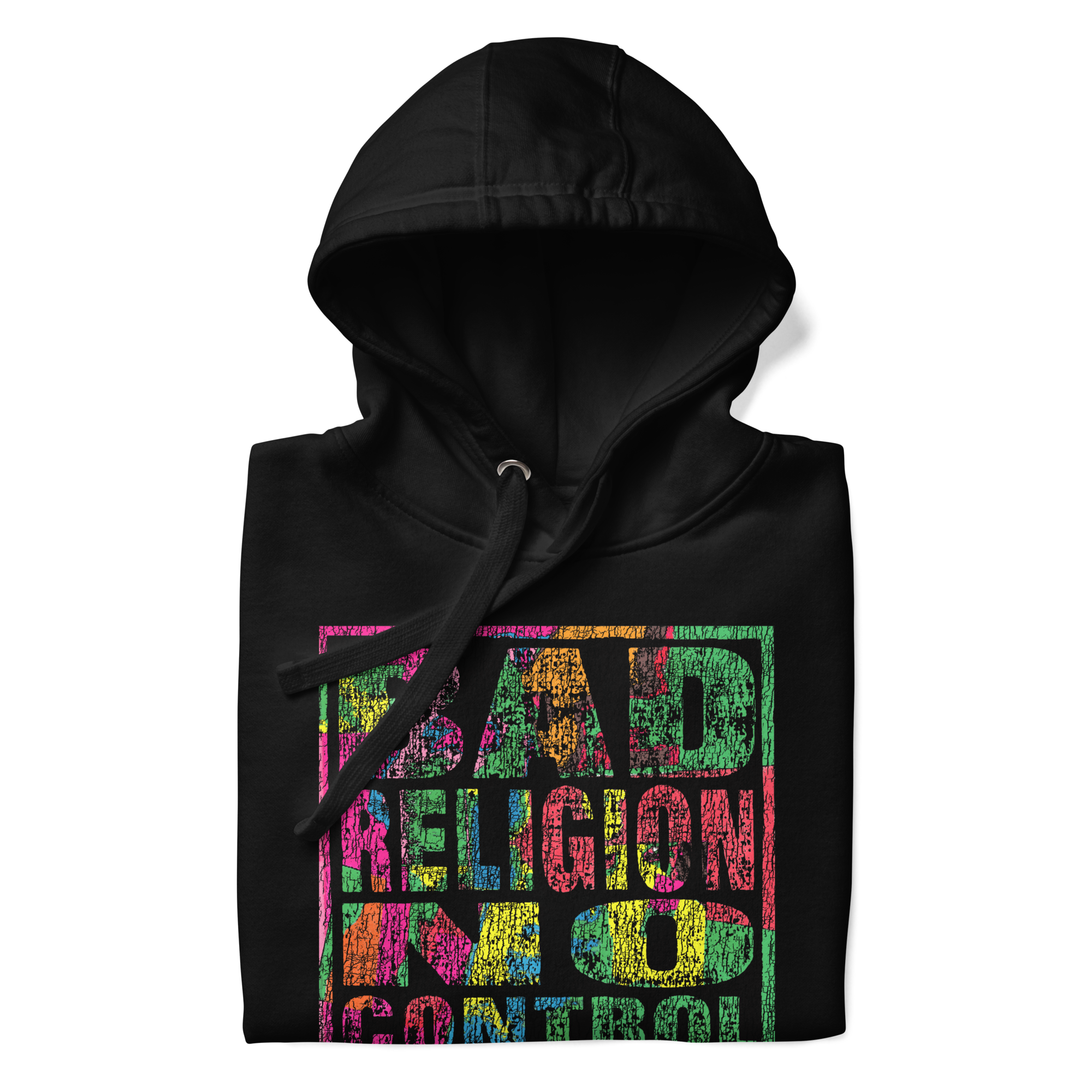Stakes Bad Religion No Control Hoodie Black