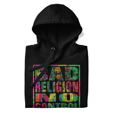 Stakes Bad Religion No Control Hoodie Black