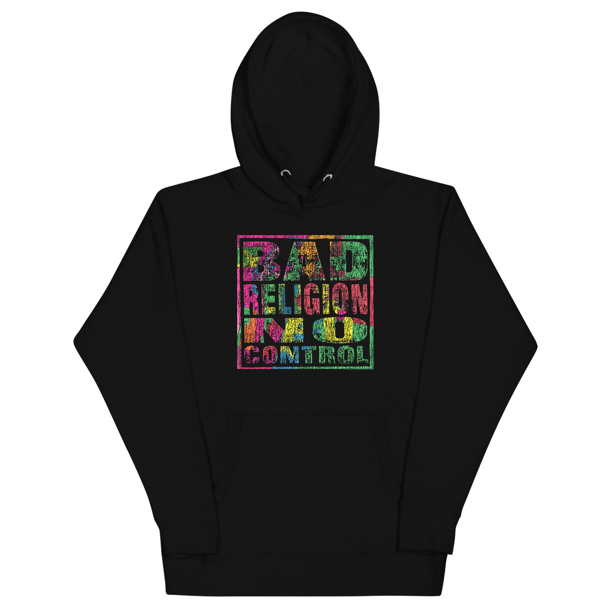 Stakes Bad Religion No Control Hoodie Black