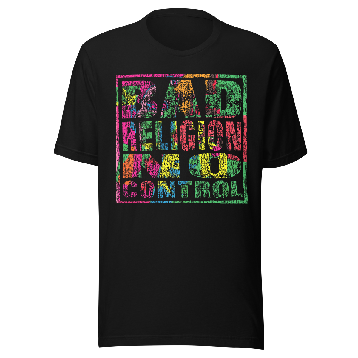 Stakes Bad Religion No Control T-Shirt Black