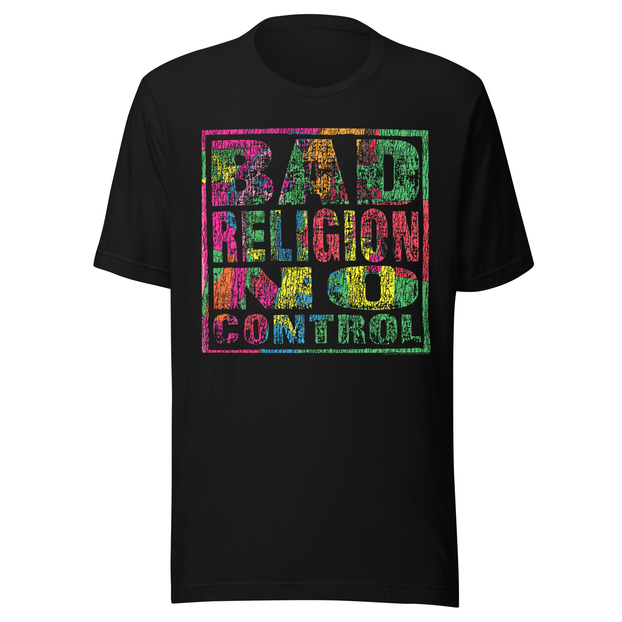 Stakes Bad Religion No Control T-Shirt Black