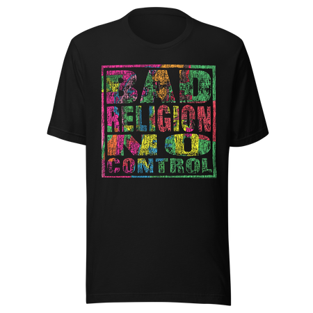 Stakes Bad Religion No Control T-Shirt Black
