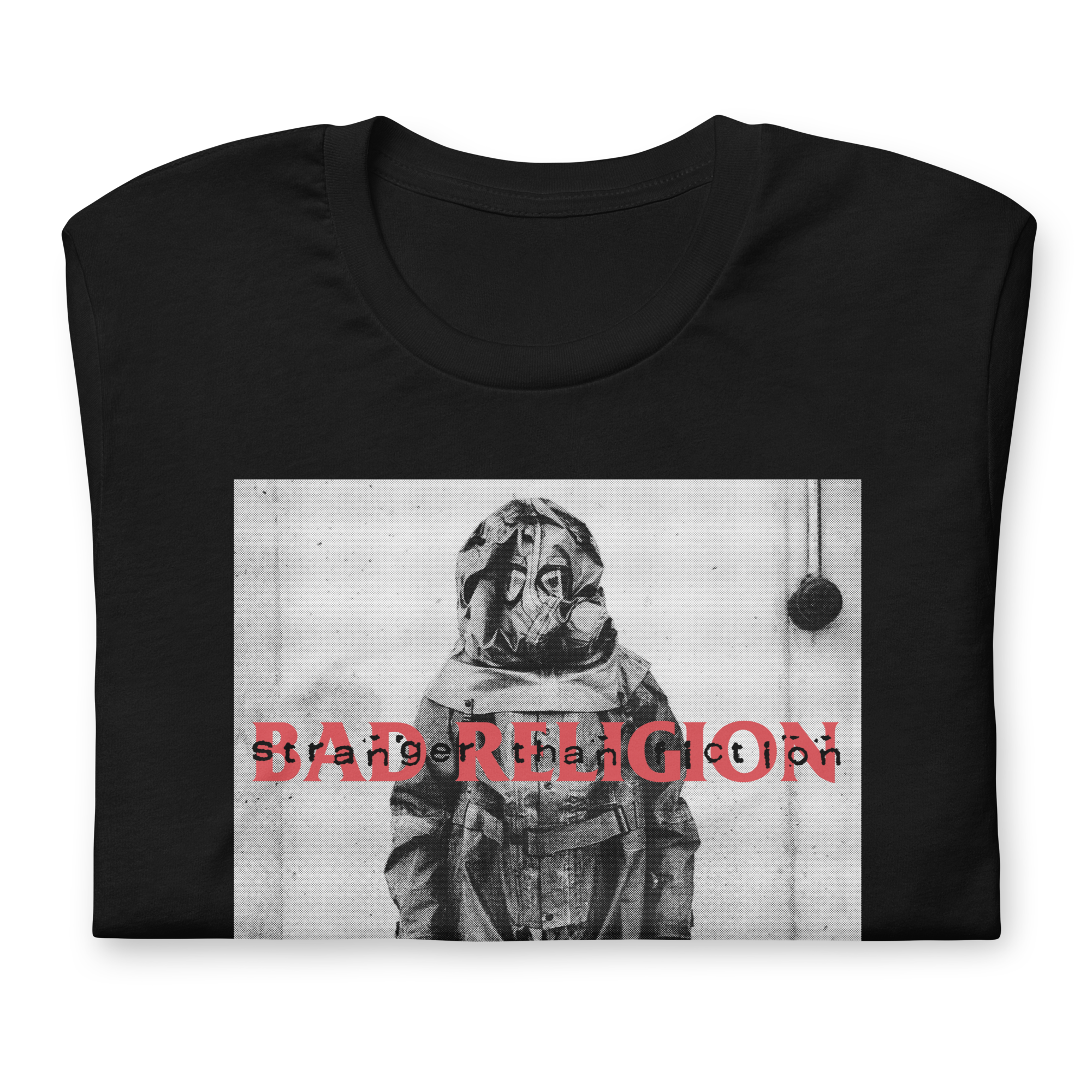 Stakes Bad Religion Stranger Than Fiction T-Shirt Black
