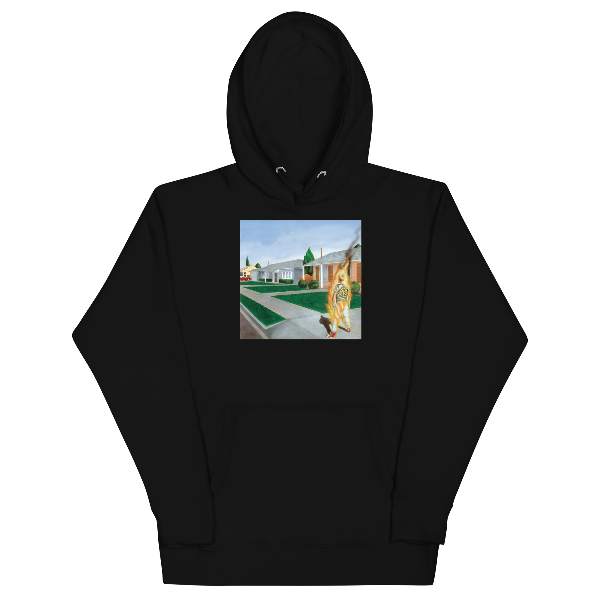 Stakes Bad Religion Suffer Album Cover Hoodie Black