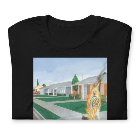 Stakes Bad Religion Suffer Album Cover T-Shirt Black