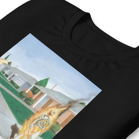 Stakes Bad Religion Suffer Album Cover T-Shirt Black