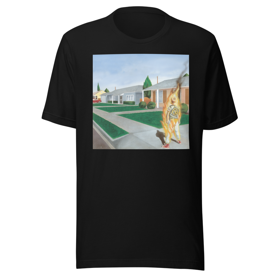 Stakes Bad Religion Suffer Album Cover T-Shirt Black