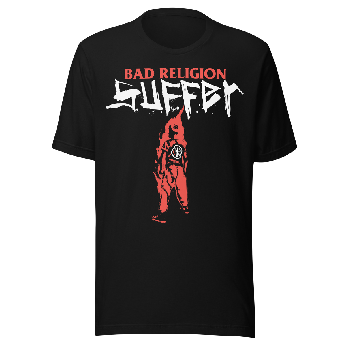 Stakes Bad Religion Suffer T-Shirt Black