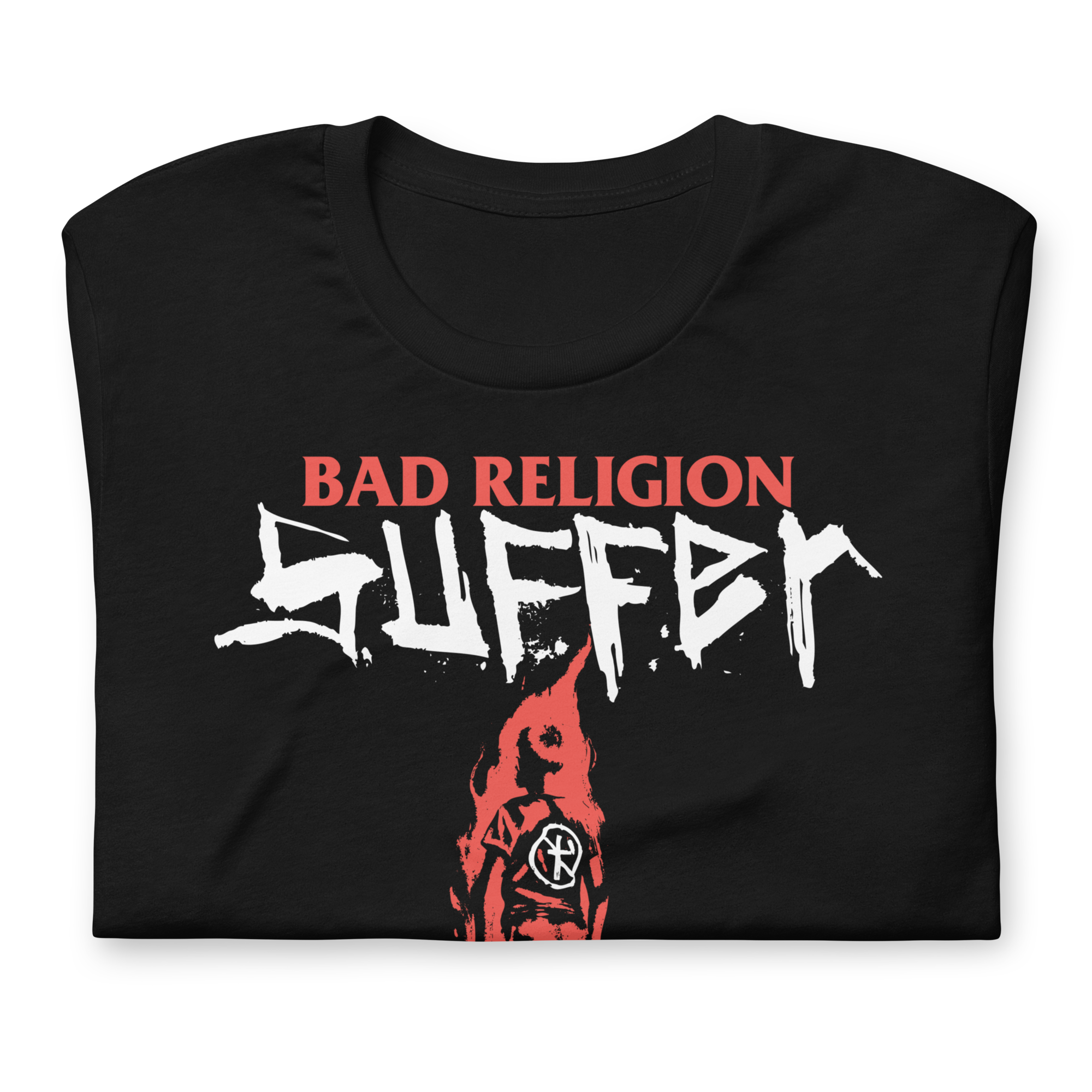 Stakes Bad Religion Suffer T-Shirt Black