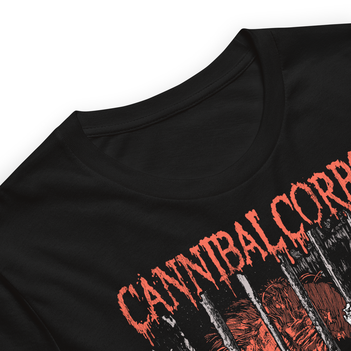 Stakes Cannibal Corpse Behind Bars T-Shirt Black