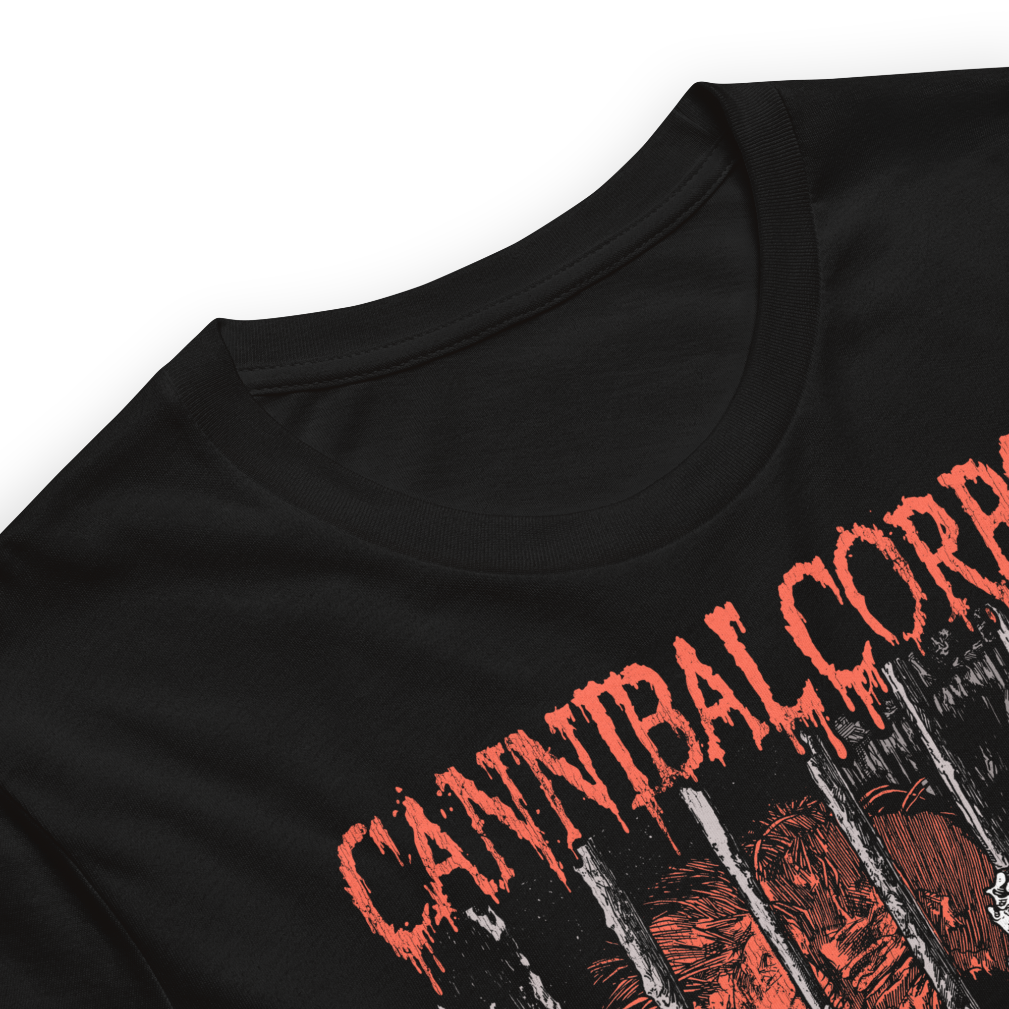 Stakes Cannibal Corpse Behind Bars T-Shirt Black