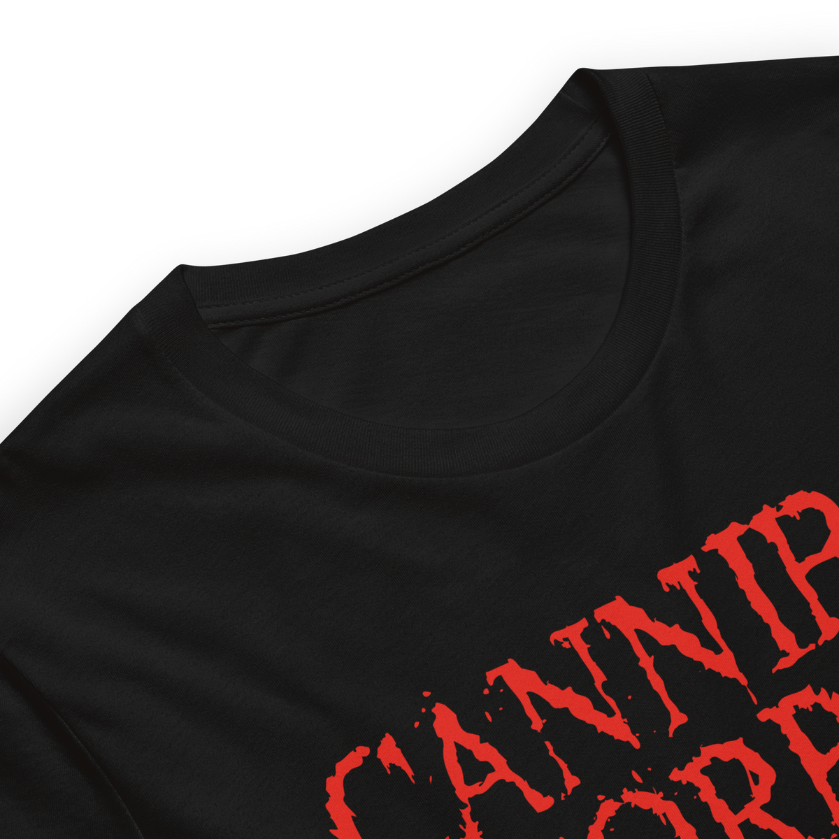 Stakes Cannibal Corpse Blood Drip Logo T-Shirt Black