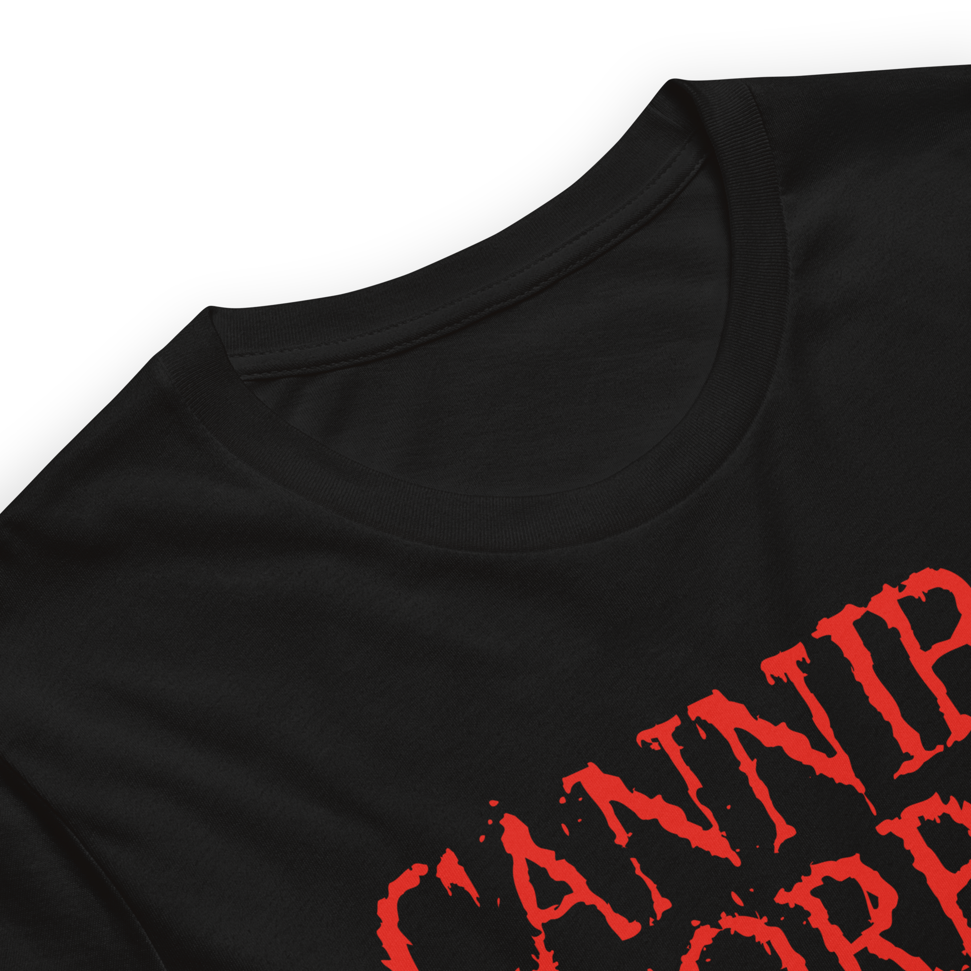 Stakes Cannibal Corpse Blood Drip Logo T-Shirt Black