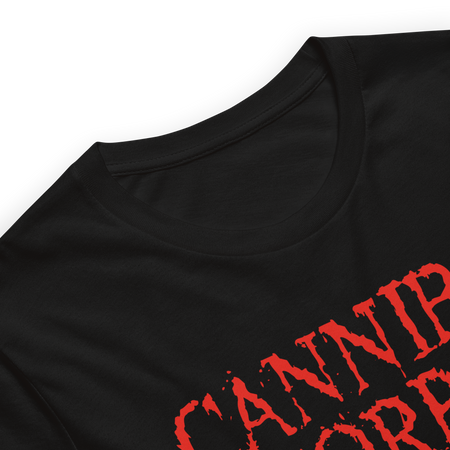 Stakes Cannibal Corpse Blood Drip Logo T-Shirt Black