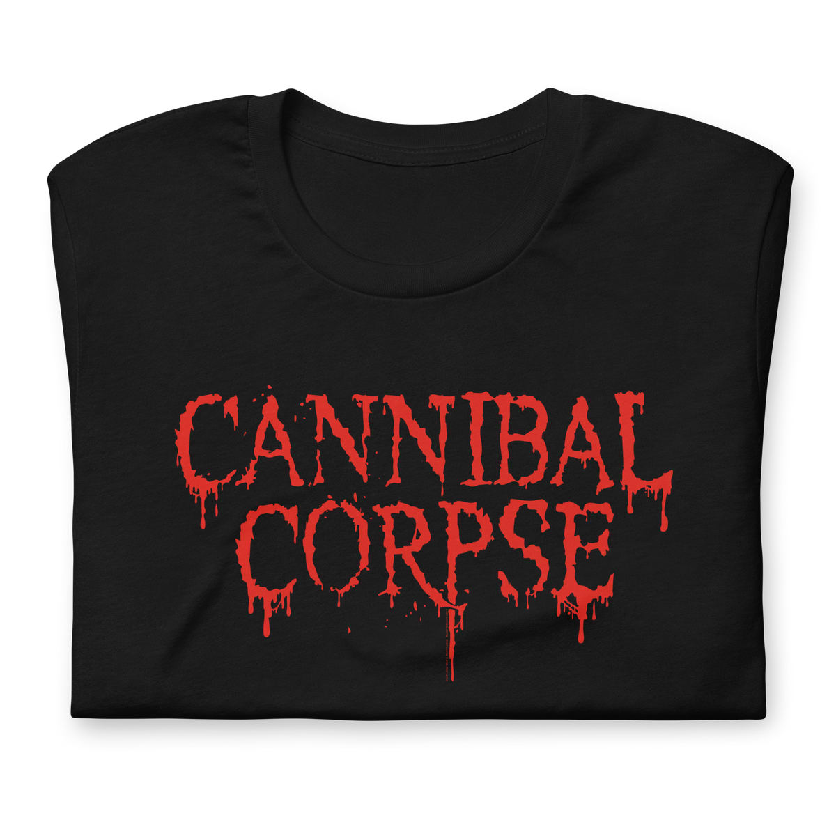 Stakes Cannibal Corpse Blood Drip Logo T-Shirt Black