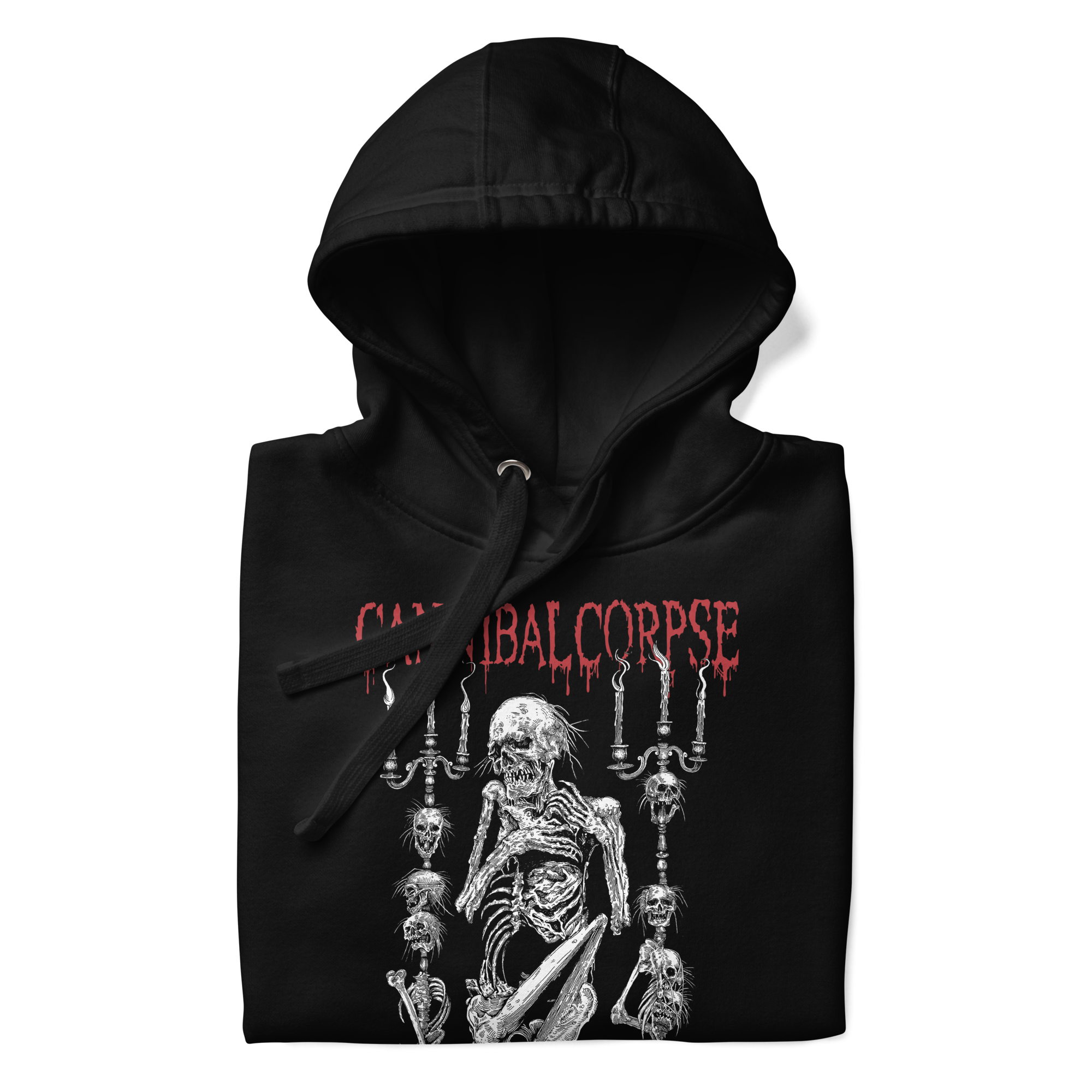 Stakes Cannibal Corpse Candlelabra Hoodie Black
