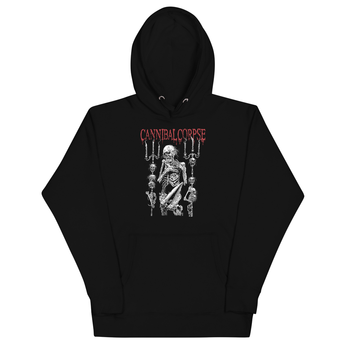 Stakes Cannibal Corpse Candlelabra Hoodie Black