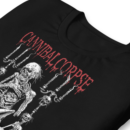 Stakes Cannibal Corpse Candlelabra T-Shirt Black