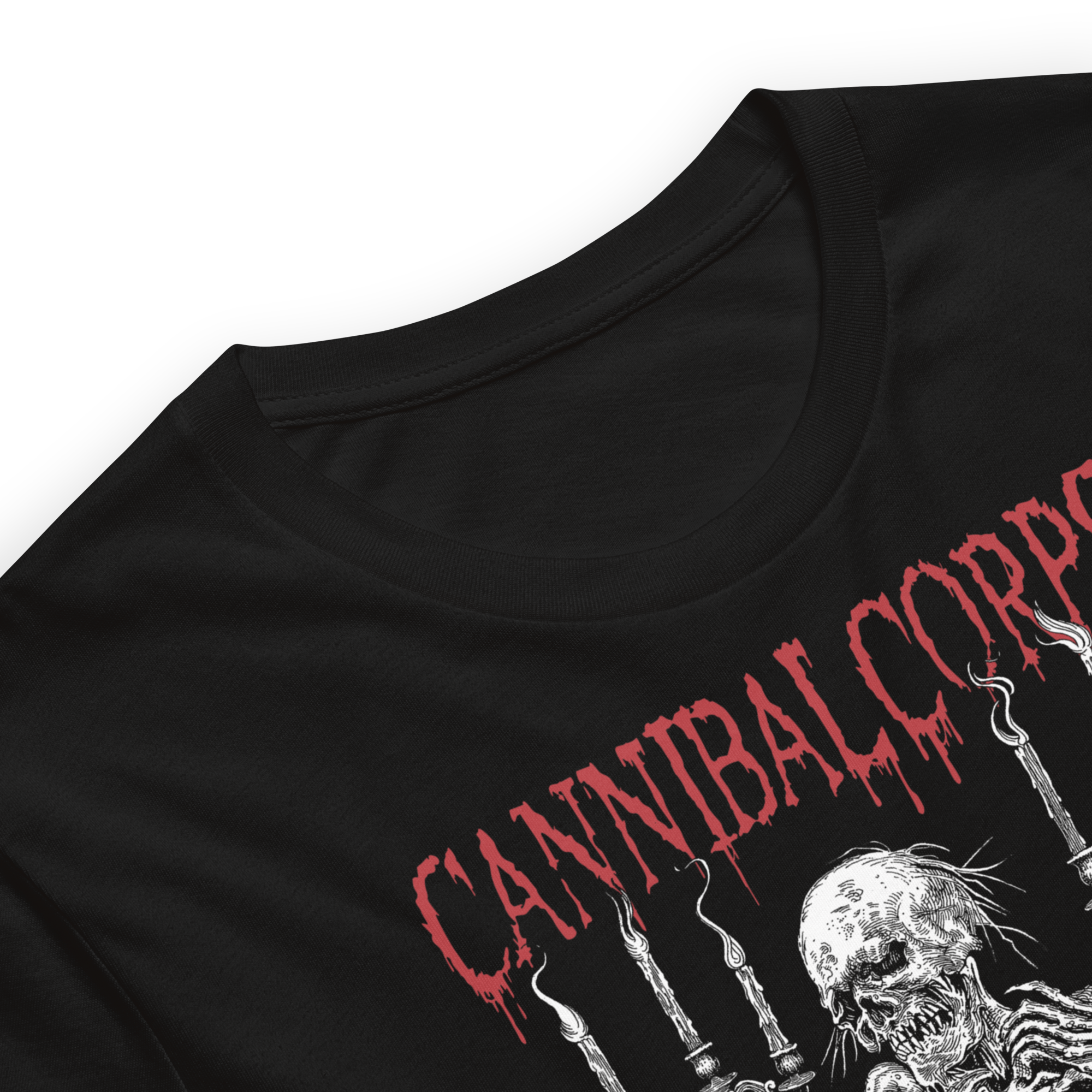 Stakes Cannibal Corpse Candlelabra T-Shirt Black