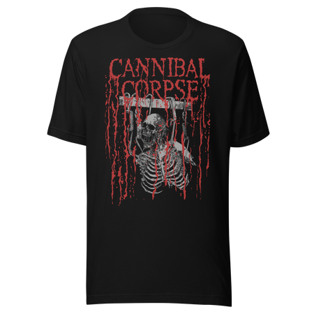 Stakes Cannibal Corpse Dripping T-Shirt Black