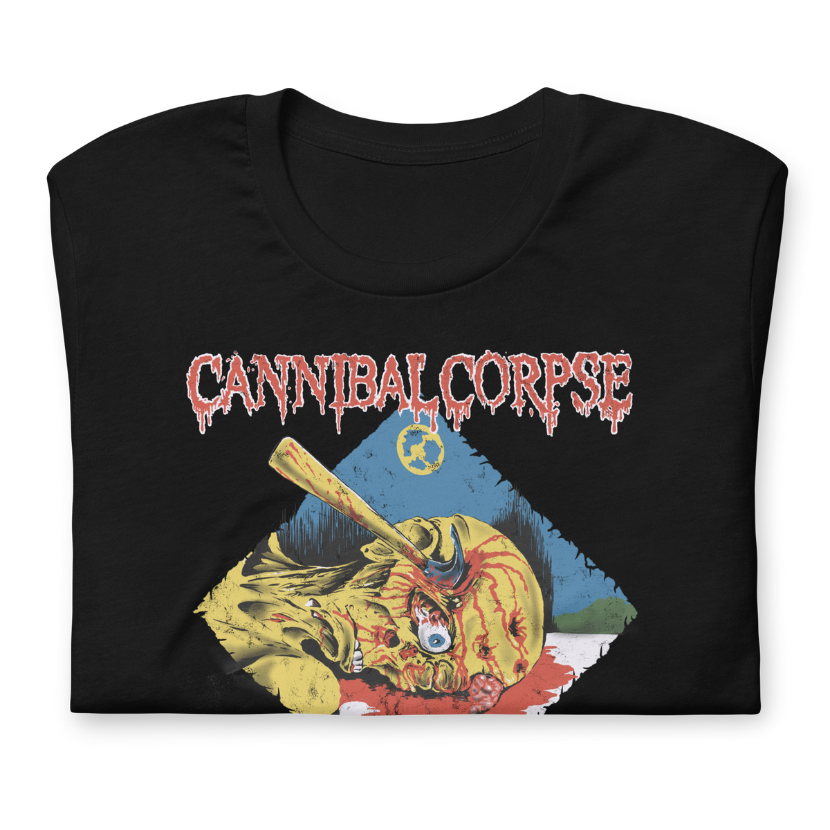 Stakes Cannibal Corpse Hammer Smashed T-Shirt Black