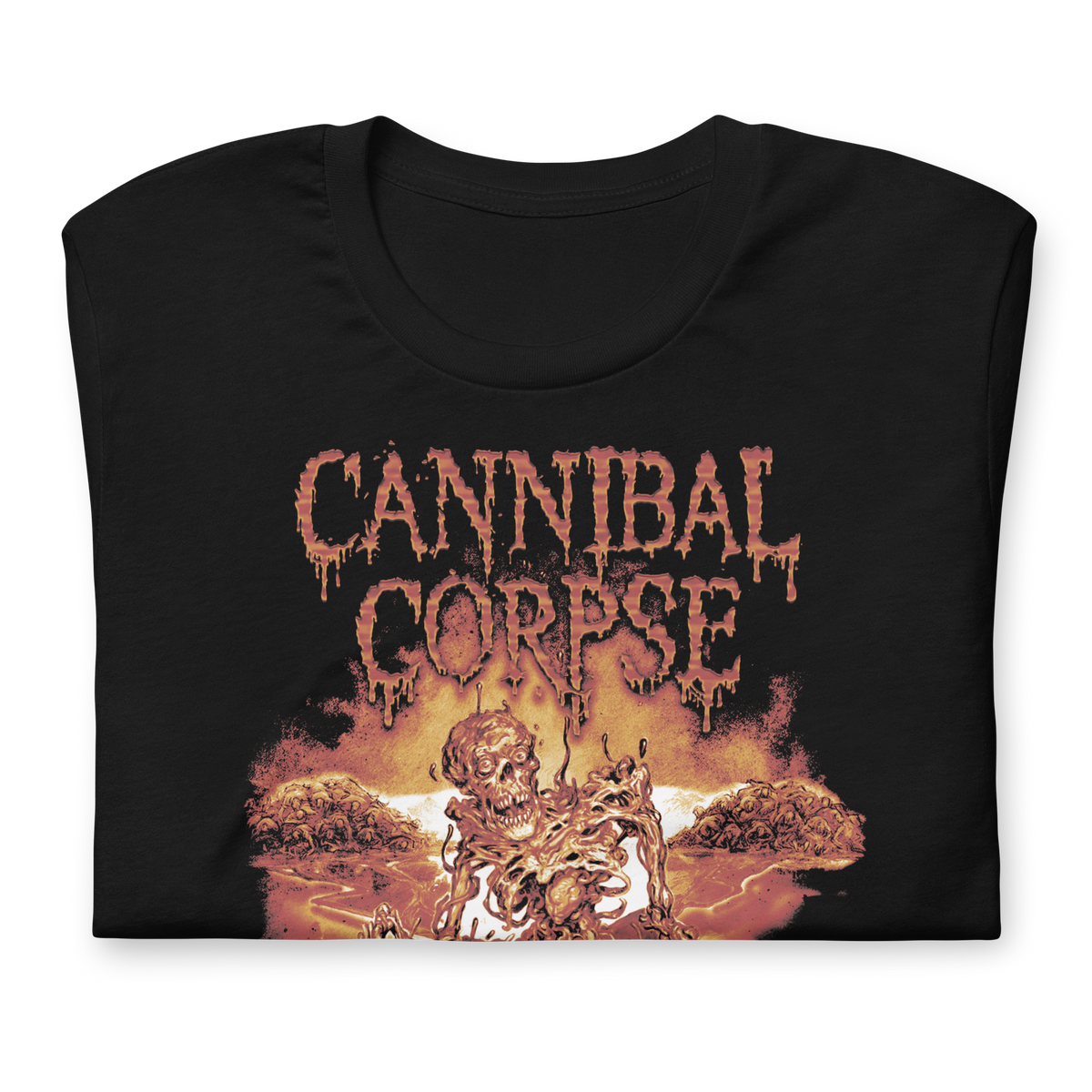Stakes Cannibal Corpse Necrogenic Resurrection T-Shirt Black