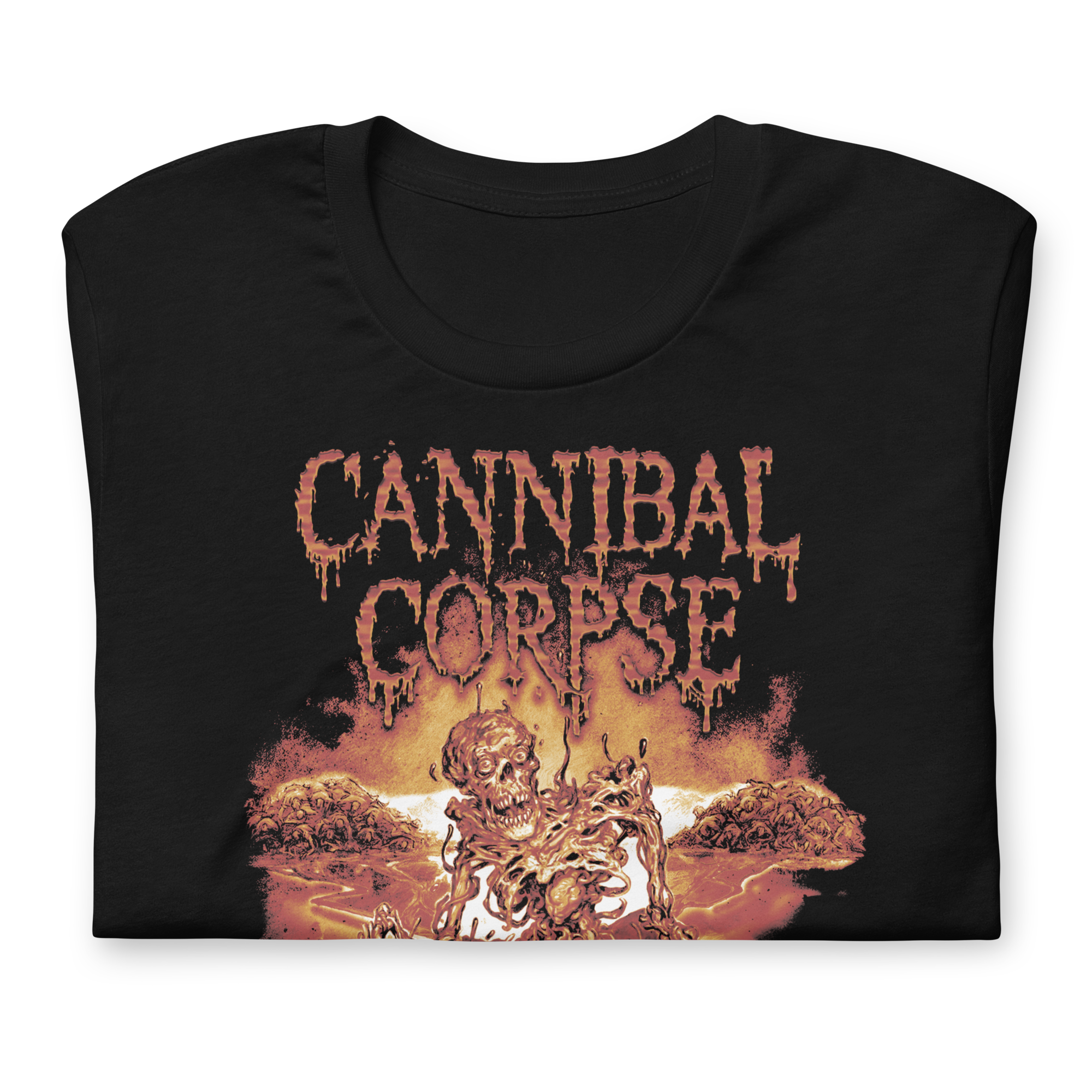 Stakes Cannibal Corpse Necrogenic Resurrection T-Shirt Black