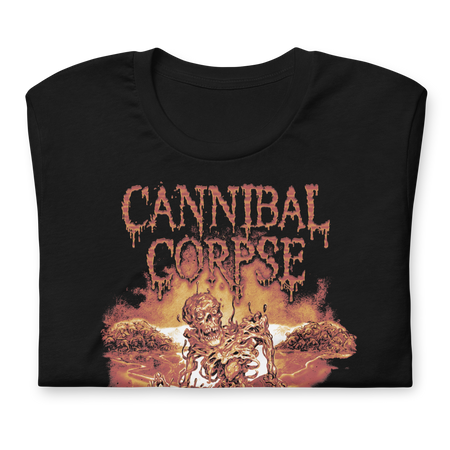 Stakes Cannibal Corpse Necrogenic Resurrection T-Shirt Black