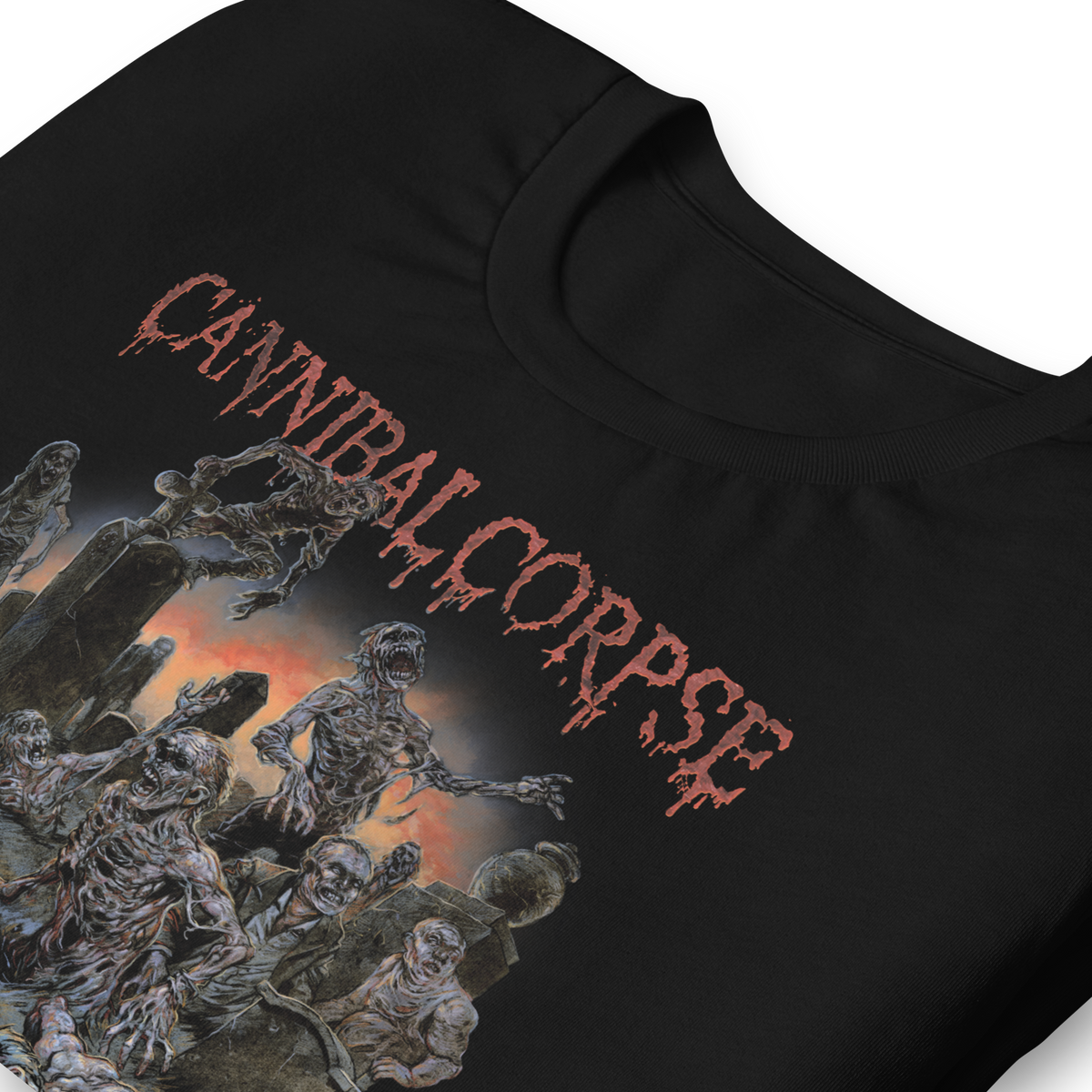 Stakes Cannibal Corpse RIP T-Shirt Black