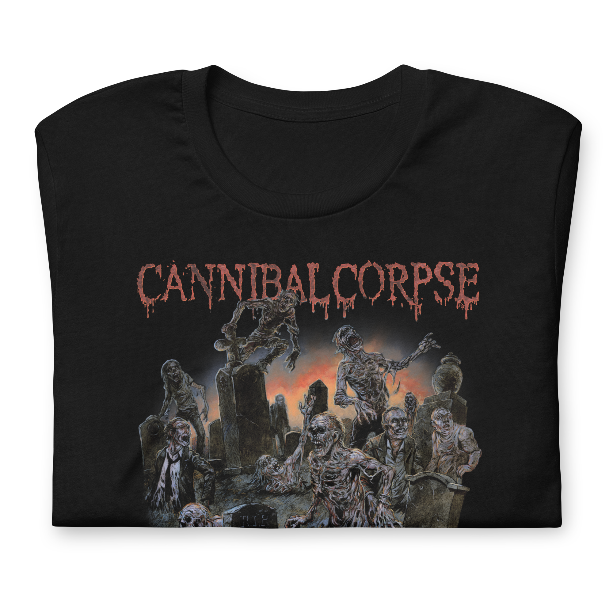 Stakes Cannibal Corpse RIP T-Shirt Black