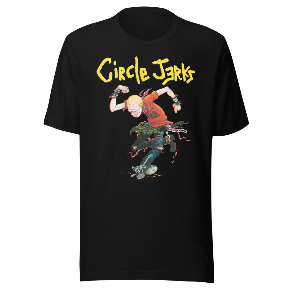 Stakes Circle Jerks Crush It T-Shirt Black