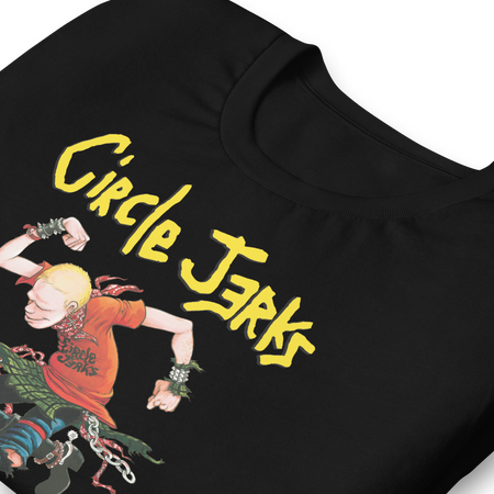 Stakes Circle Jerks Crush It T-Shirt Black