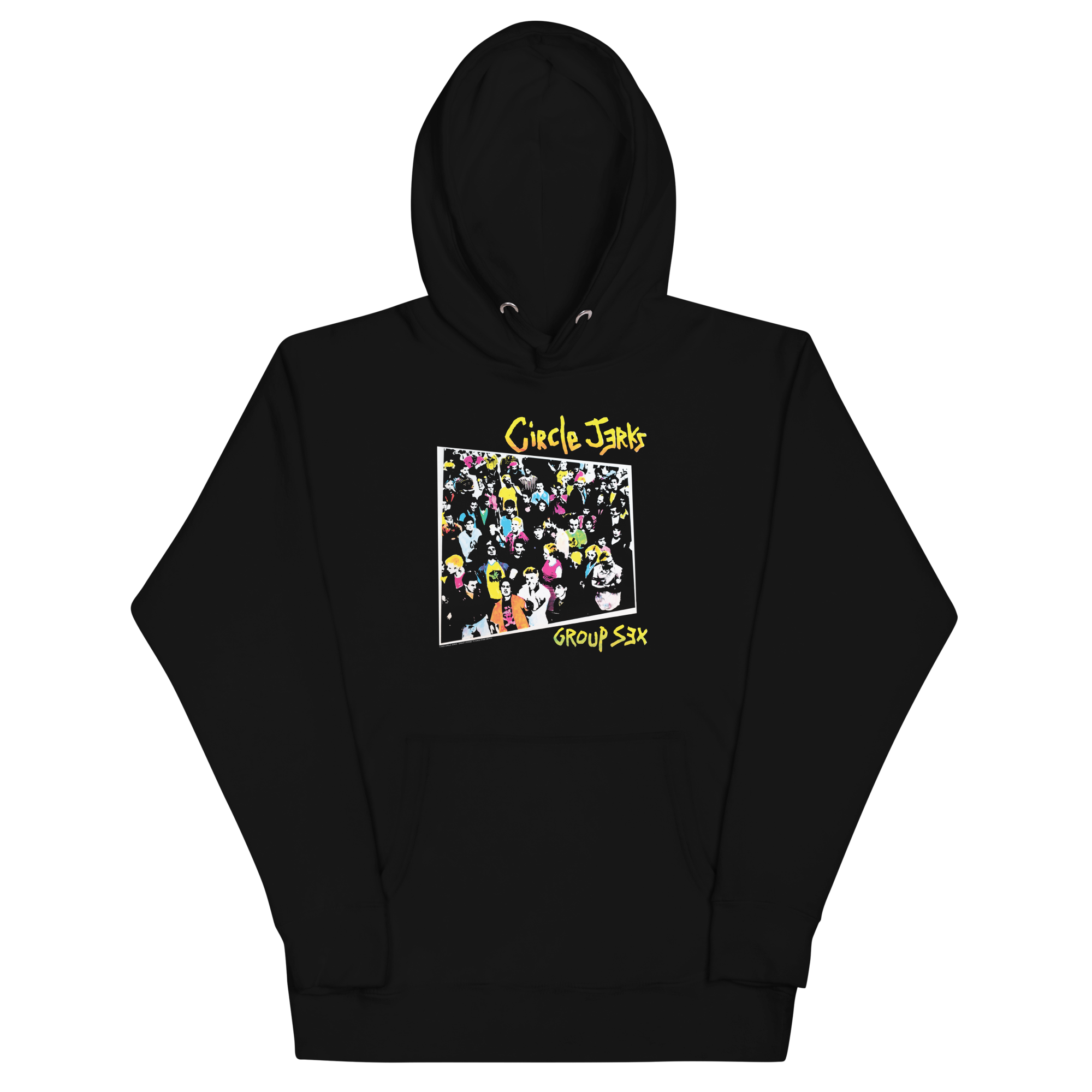 Stakes Circle Jerks Group Sex Hoodie Black