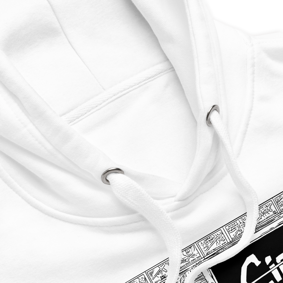 Stakes Circle Jerks Oddities Hoodie White