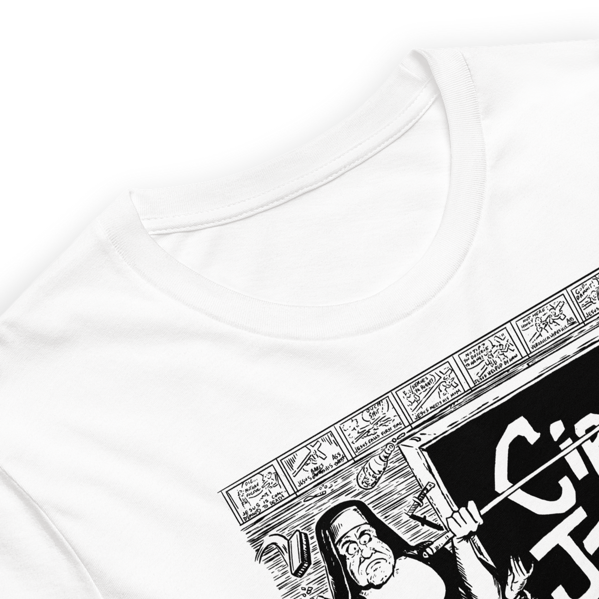 Stakes Circle Jerks Oddities T-Shirt White