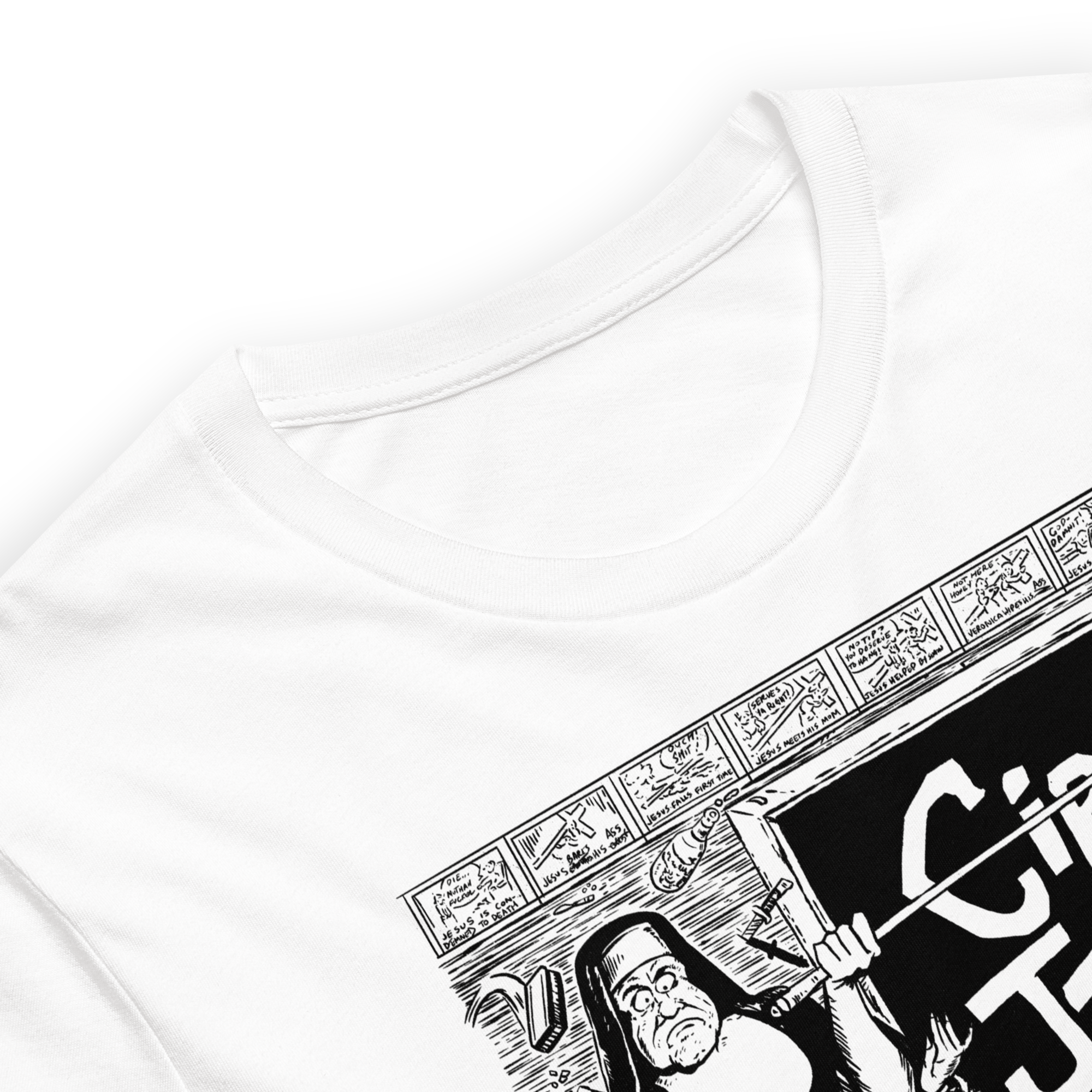 Stakes Circle Jerks Oddities T-Shirt White