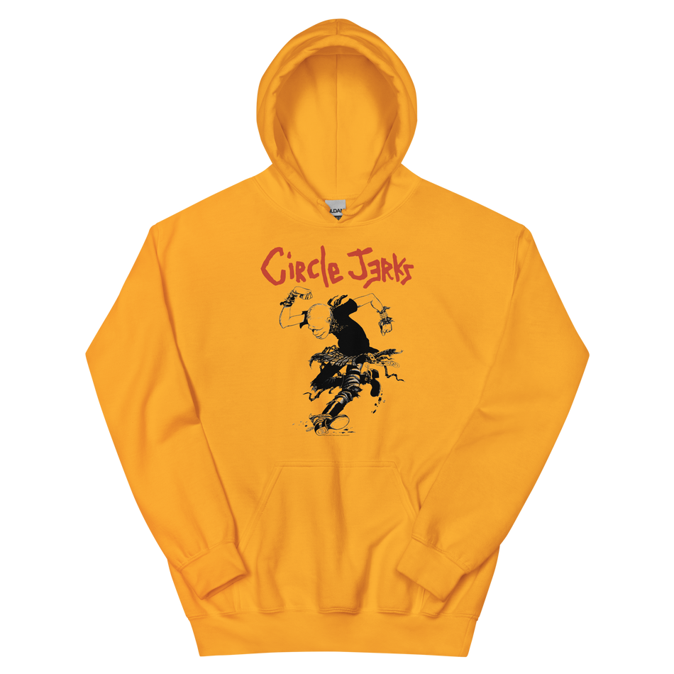 Stakes Circle Jerks Stomp Hoodie Yellow