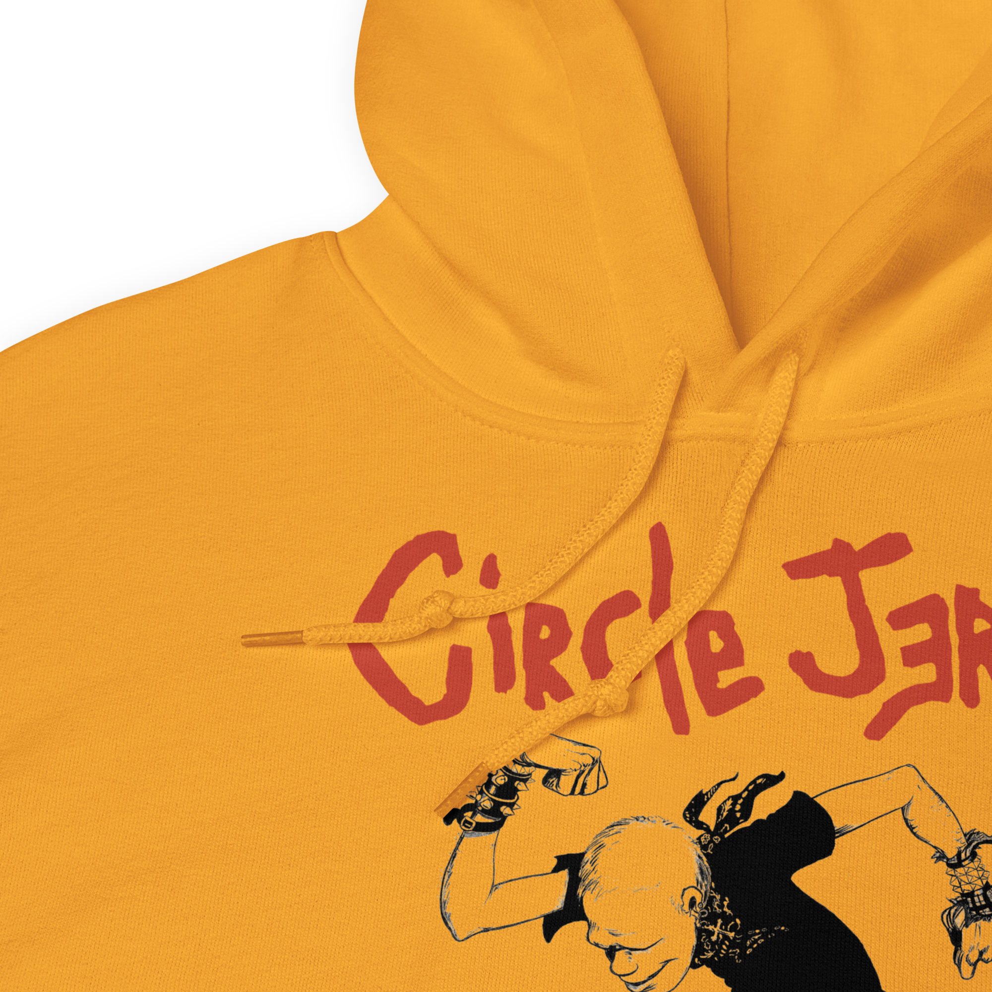 Stakes Circle Jerks Stomp Hoodie Yellow